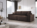 Designer Sofa Velanova 3-zits Ribstof met slaap- en klapfunctie