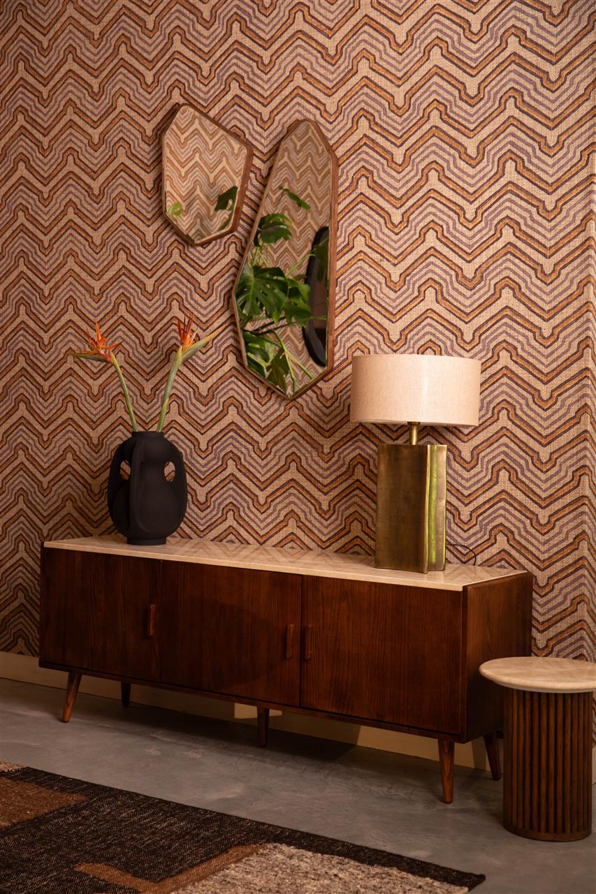 Bijzettafel Ilvian – van Hout in Beige