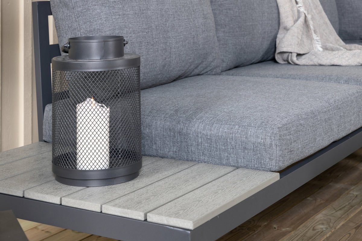 Garten Loungeset Anker – mit Ecksofa & Tisch, wetterfest