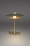 Tafellamp Wubbo – van ijzer in Beige