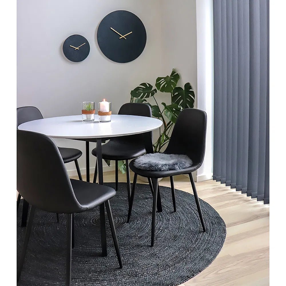 Lot de 2 - Chaise design Vienne en Similicuir