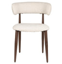 Eetkamerstoel Stanley 2-delige set – van Bouclé in Beige