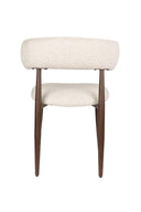 Eetkamerstoel Stanley 2-delige set – van Bouclé in Beige