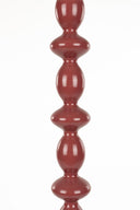 Stehlampe Pim – aus Eisen in Rot