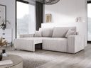 Designer Sofa Velanova 3-zits Ribstof met slaap- en klapfunctie