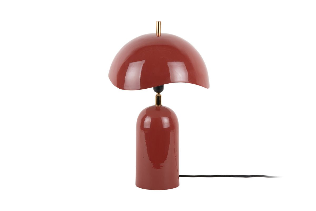 Tafellamp Madeira - Designlamp van ijzer met golvende kap