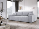 Designer Sofa Velanova 3-zits Ribstof met slaap- en klapfunctie