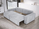 Designer Sofa Velanova 3-zits Ribstof met slaap- en klapfunctie