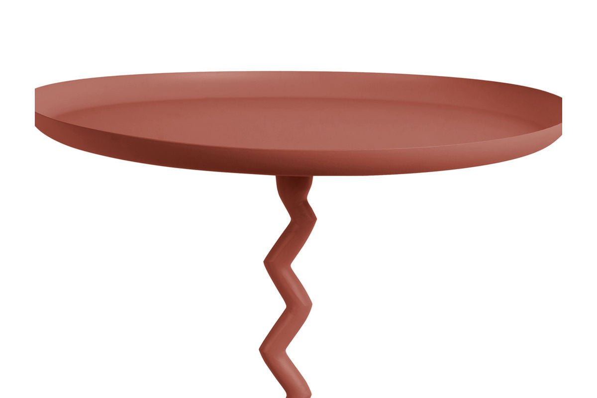 Bijzettafel Bandicoot – van ijzer en kurkentrekkerzuil