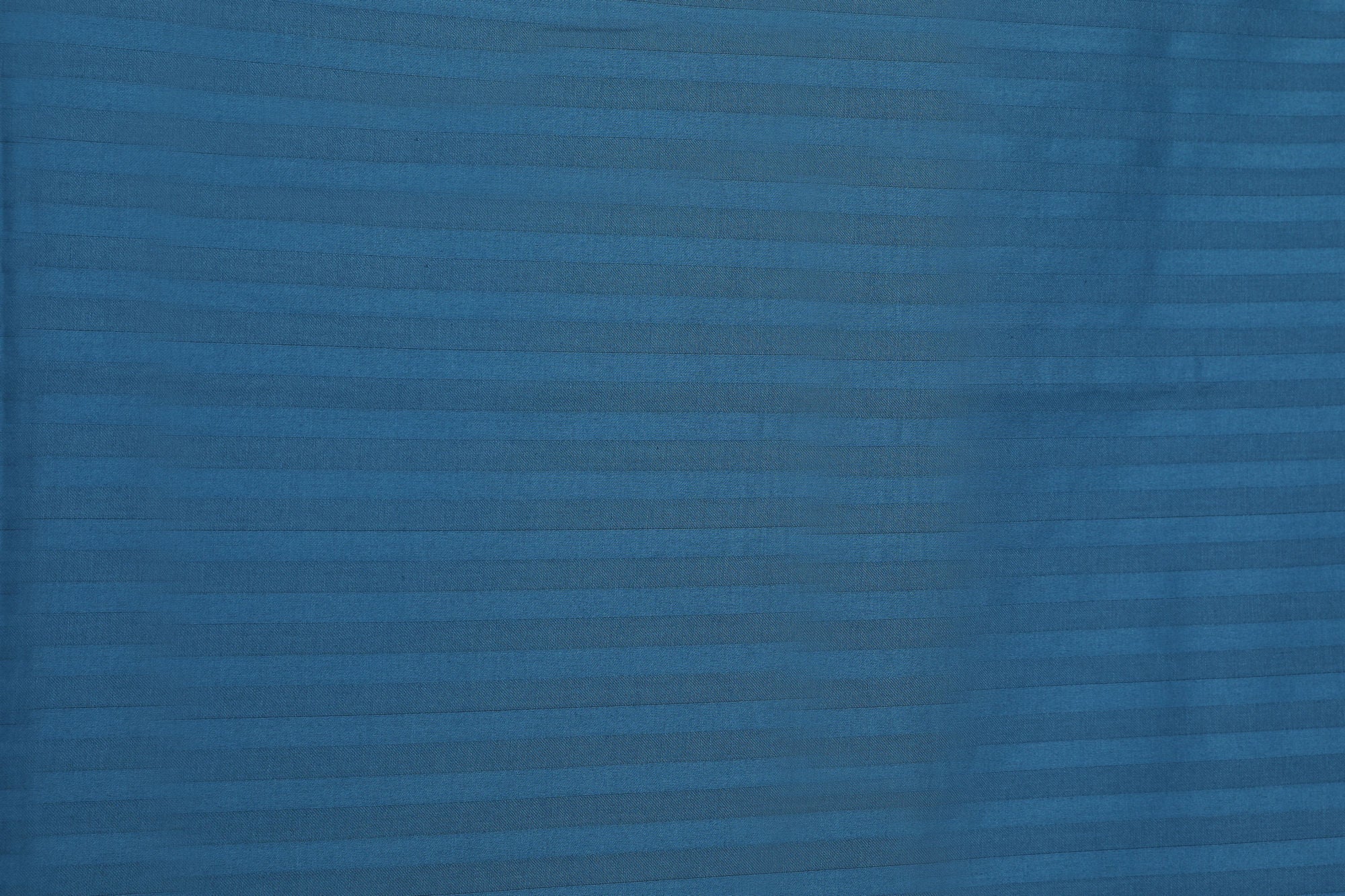 Premium Satijn Beddengoedset Streep Blauw