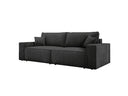 Designer Sofa Velanova 3-zits Ribstof met slaap- en klapfunctie