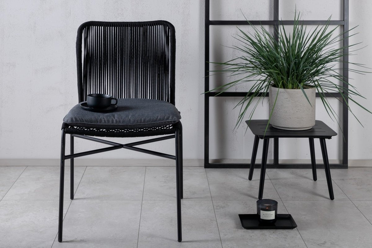 4er Set - Gartenstuhl Elias aus Metall/Polyester