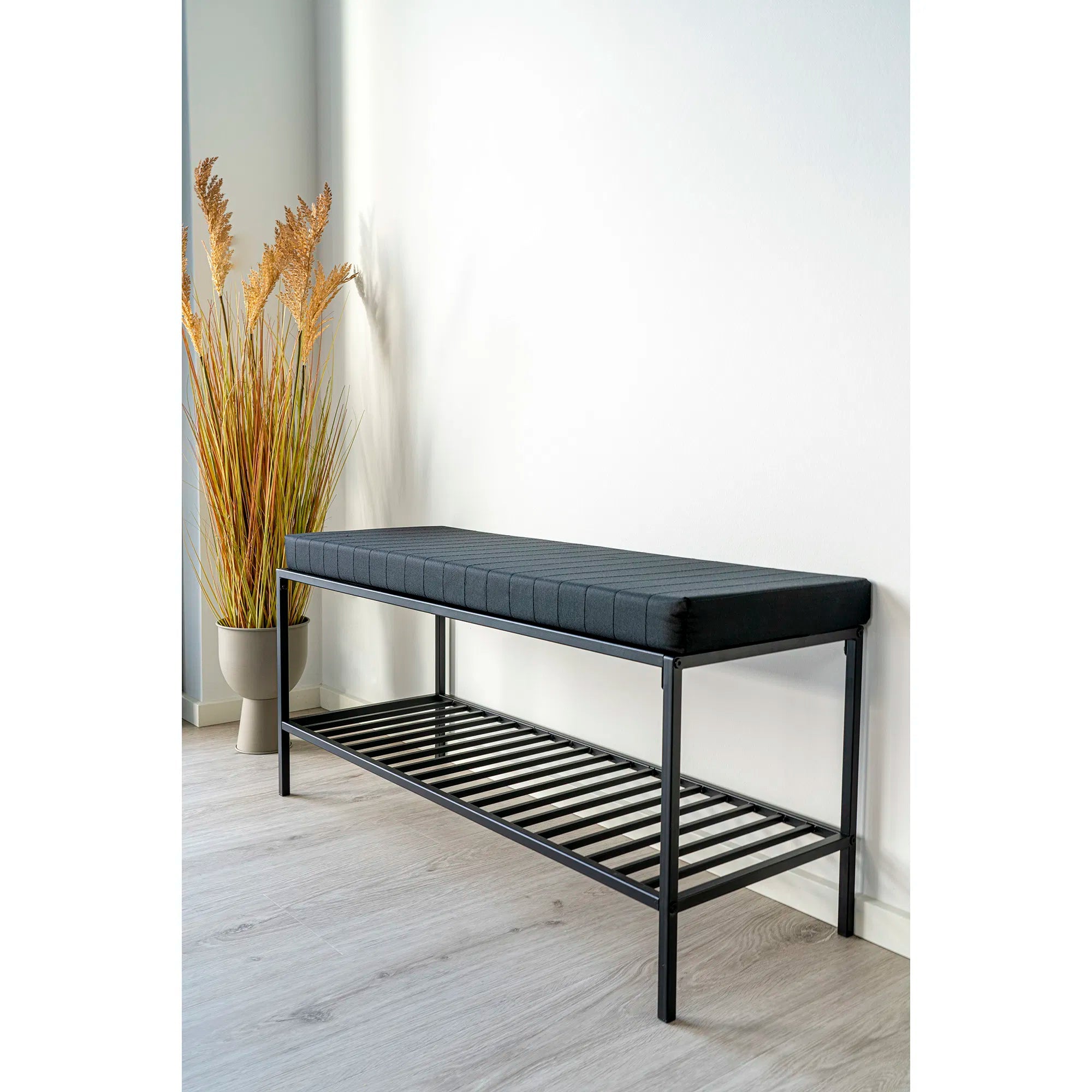 Banc Quarto avec structure métallique et rembourrage
