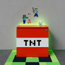 Minecraft ladekast TNT Box – met LED-verlichting & 3 laden