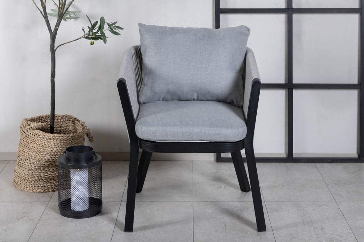 2er Set - Gartenstuhl Myria aus Metall/Polyester