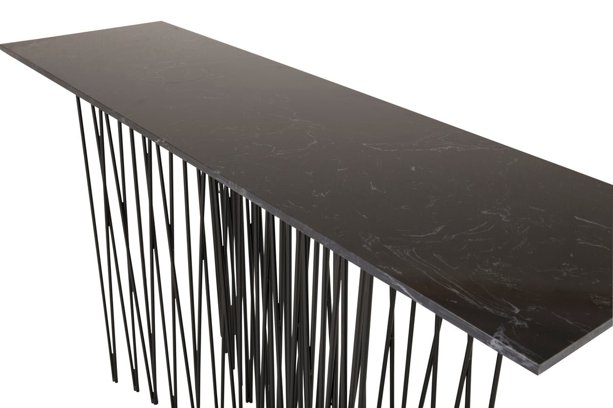 Bijzettafel Pablo – luxueus design met steenlook