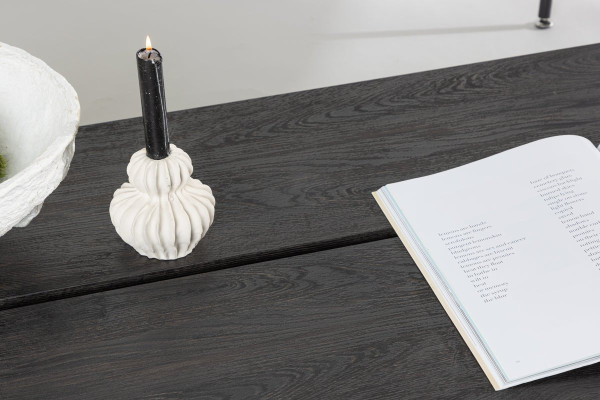 Salontafel Lannister - in Mokka met houtlook