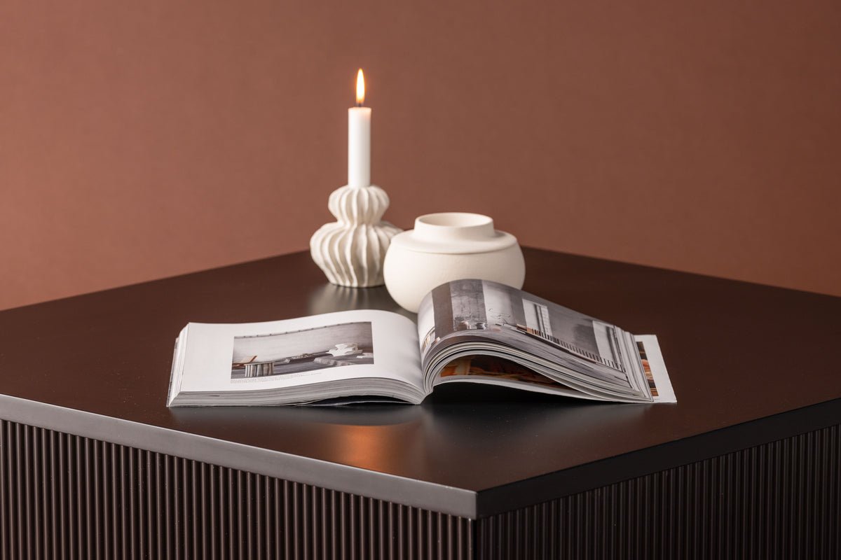 Salontafel Aventus - in dlem Beige oder Zwart