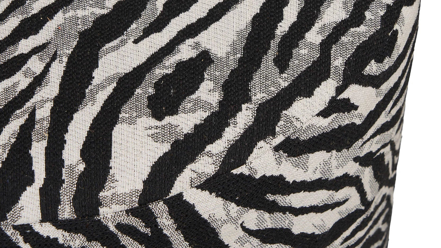 Bijzetkruk Kim - in zebraprint