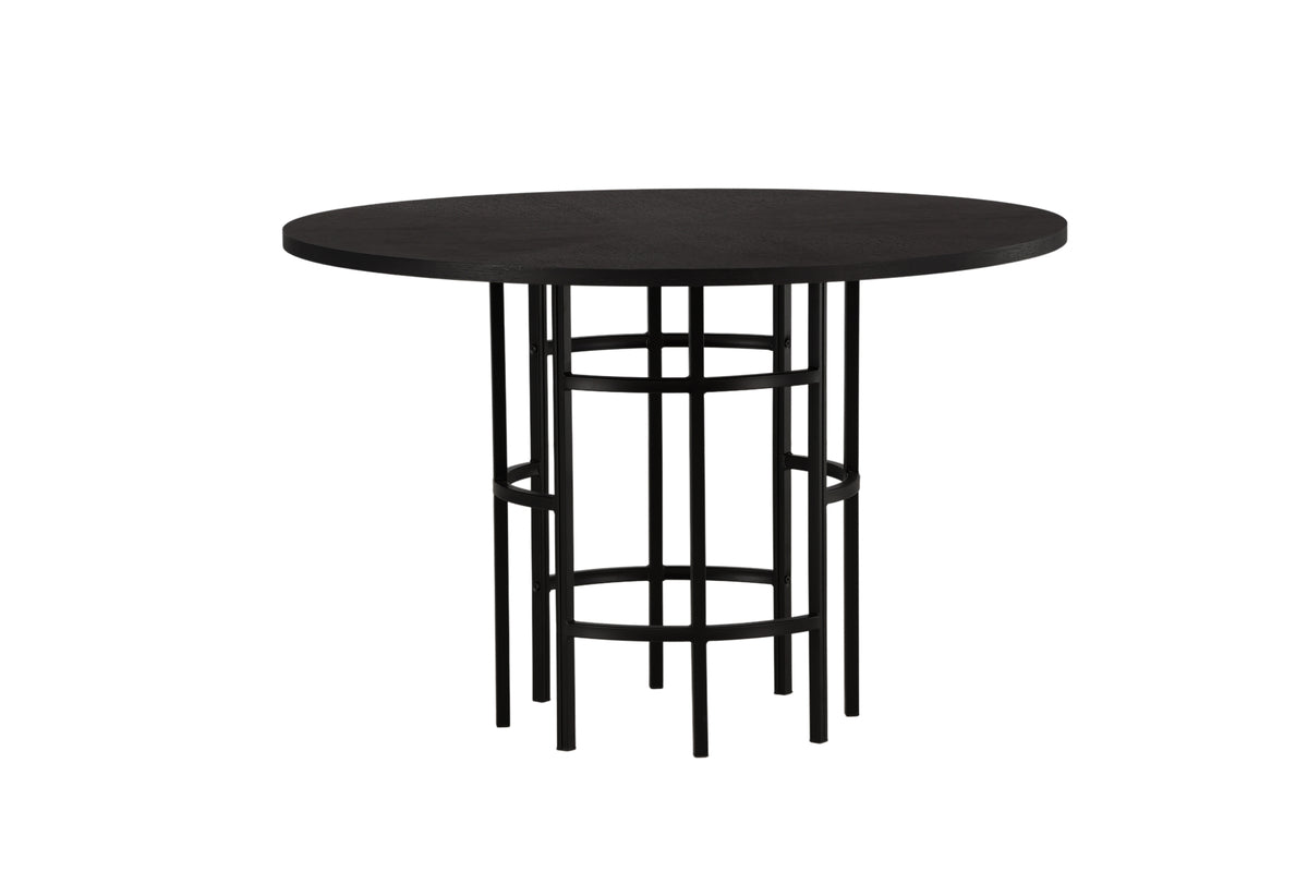 Table à manger Orana - au design rond, inspiré du style scandinave