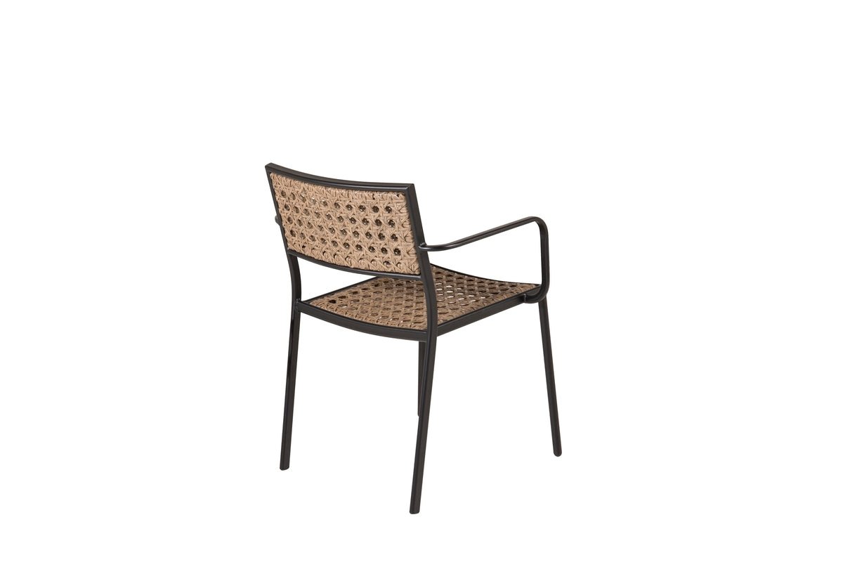 Set van 4 - Tuinstoel Marave van rattan inclusief kussen