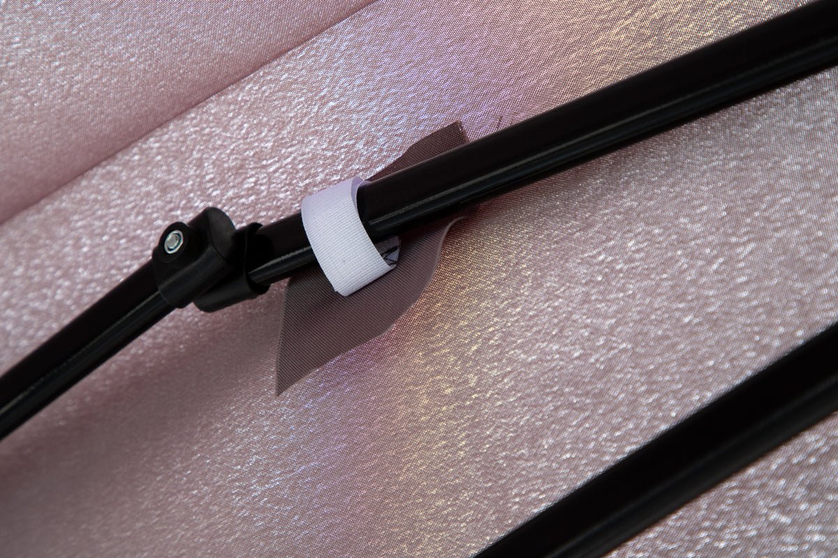 Pavillon Monarch - 295x295 cm en couleurs Marron ou Gris