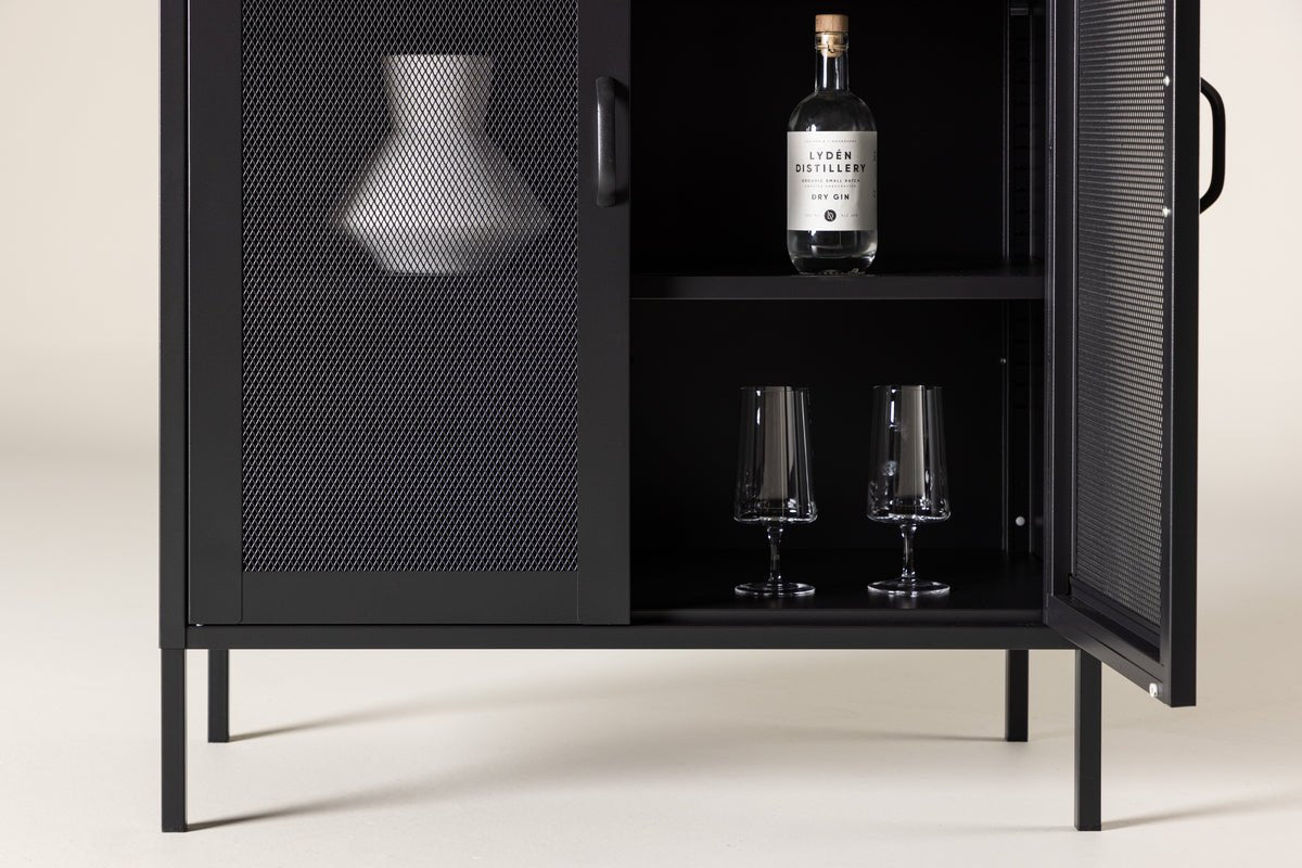 Kommode Faylen – Industrieel ontwerp in Zwart, Wit & Grijs