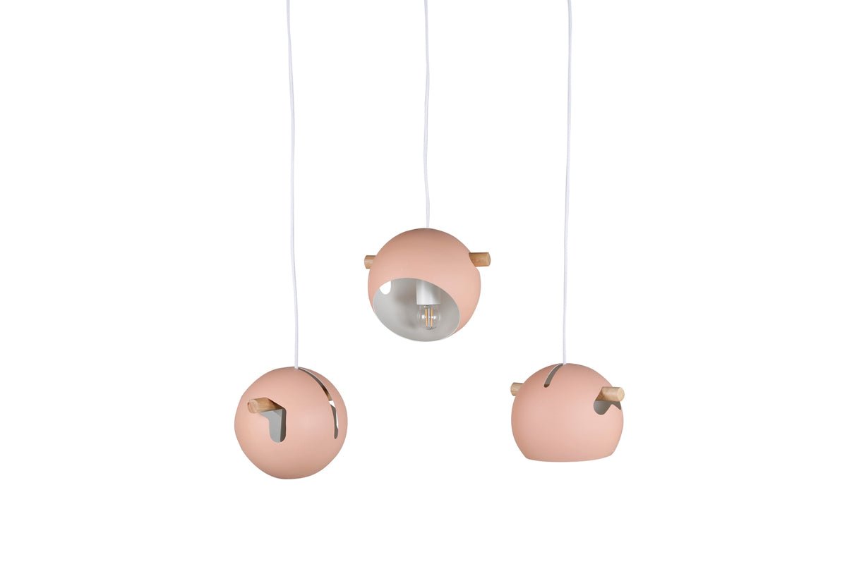 Hanglamp „Serengeti Plus" – 3 lichtbronnen voor betere verlichting