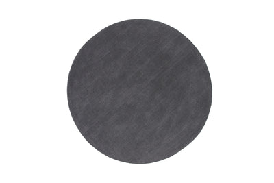 Vloerkleed Selara – rond van wol & polyester