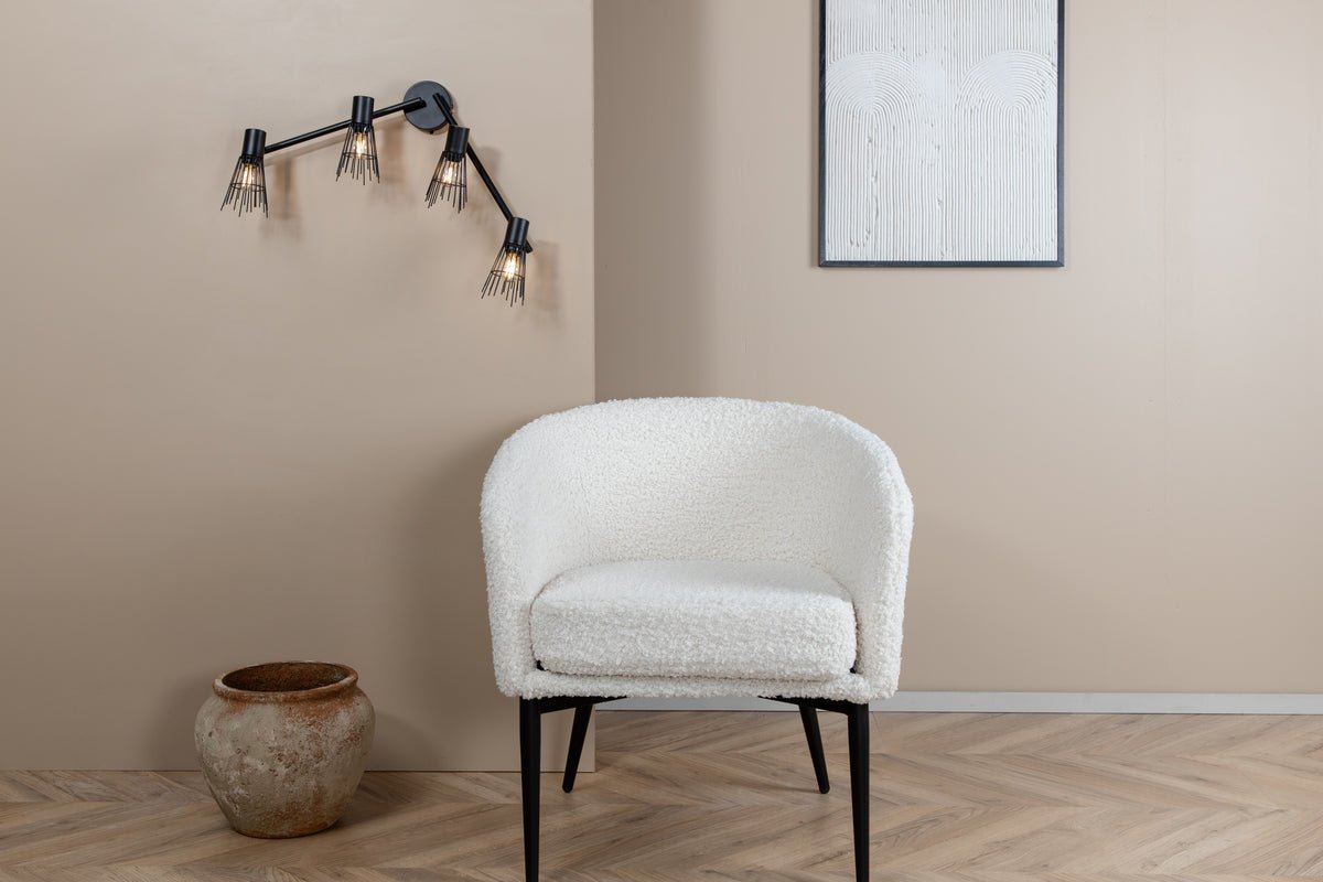 Wandlamp "Anastasia" – Verkrijgbaar met 3 of 4 lampen naar keuze