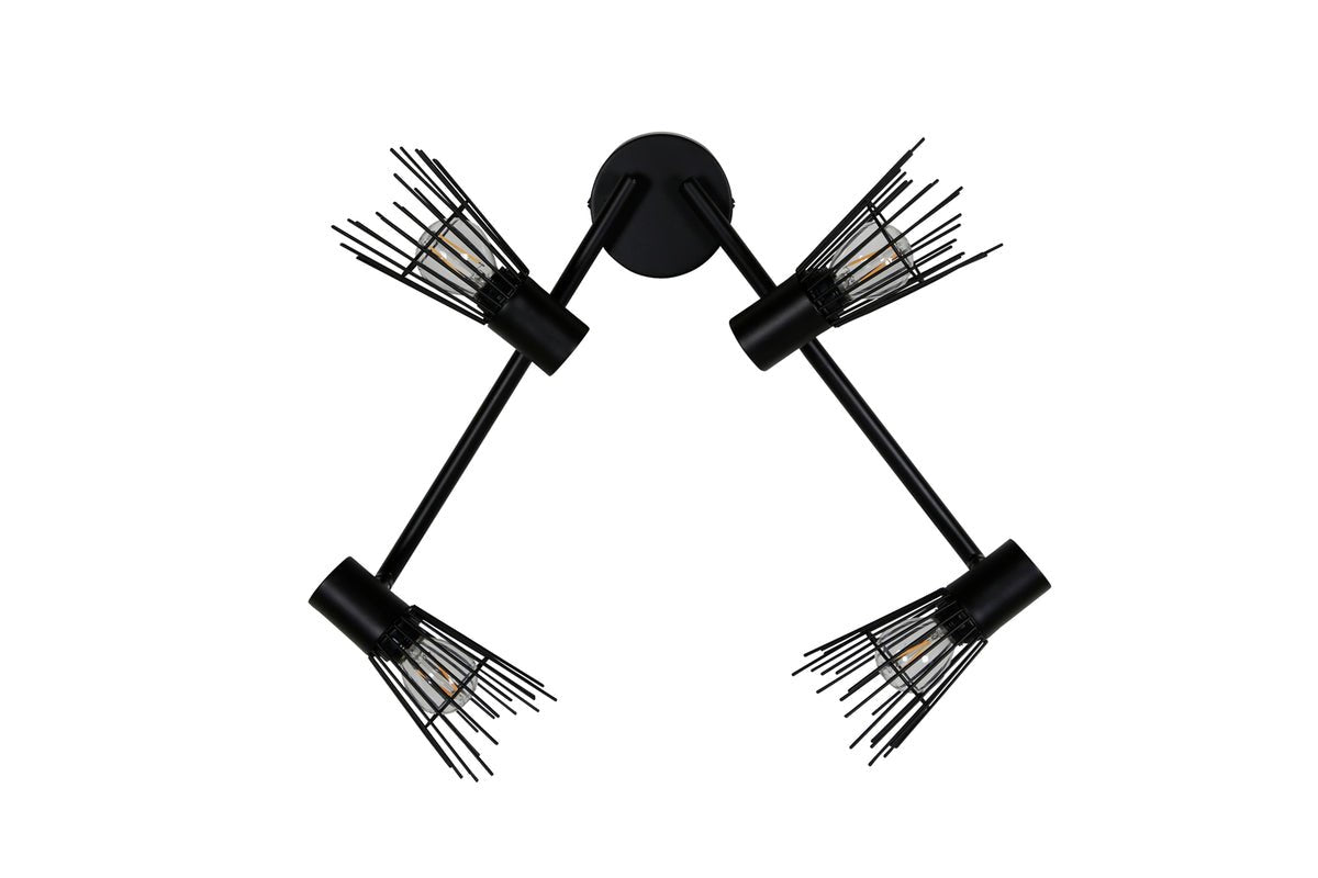 Wandlamp "Anastasia" – Verkrijgbaar met 3 of 4 lampen naar keuze