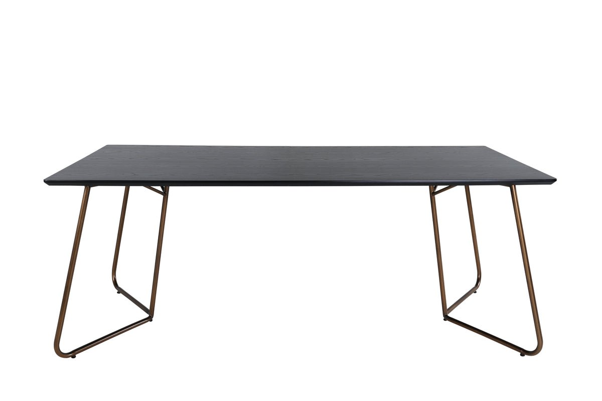 Table à manger Tanoa - un design inspiré scandinave avec des pieds légèrement évasés