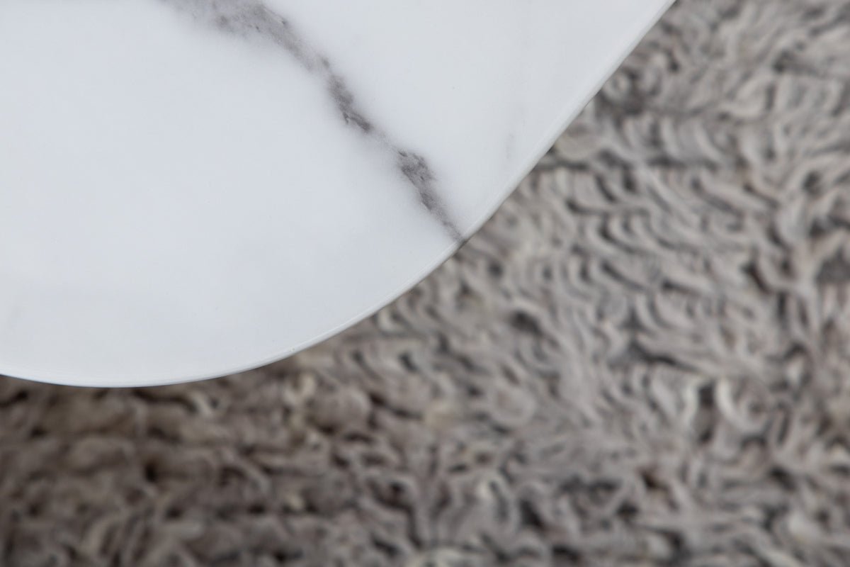 Couchtisch Tango - mit Tischplatte aus Marmorglas