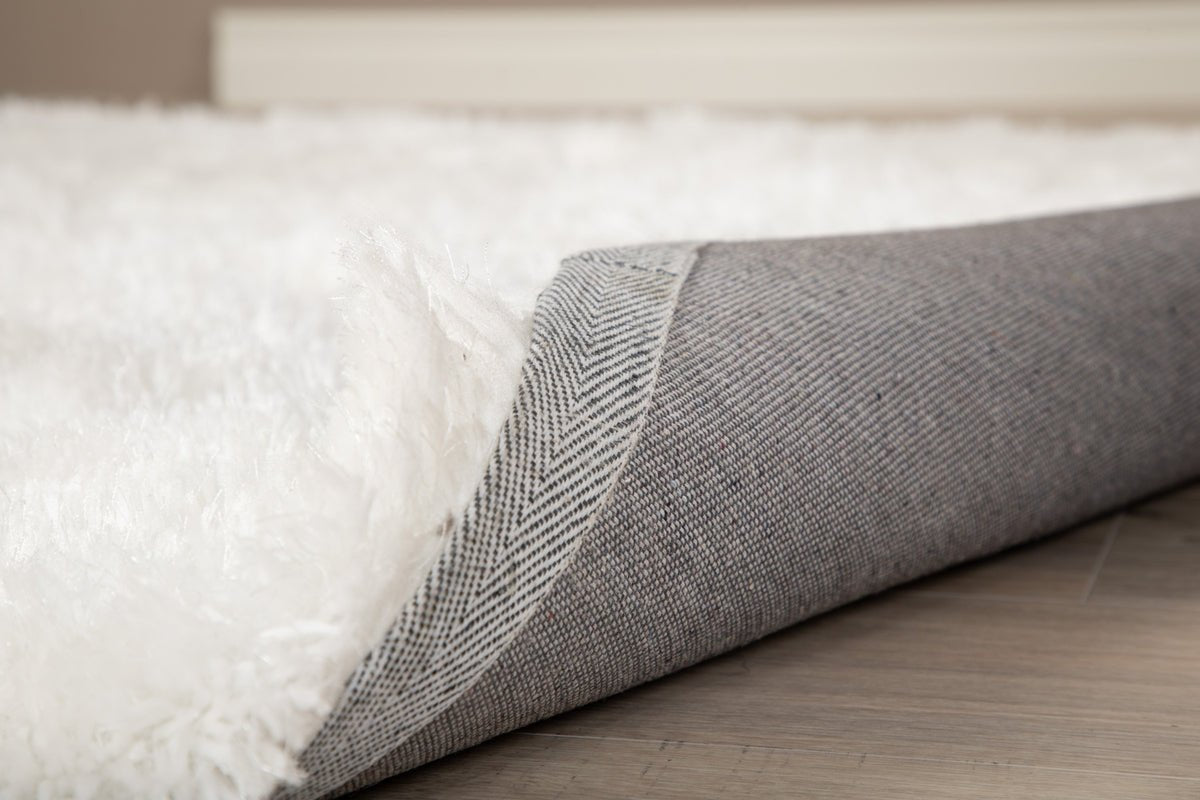 Vloerkleed Elviana – Ø 200 cm in Beige van polyester