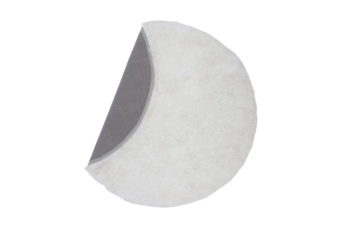 Vloerkleed Elviana – Ø 200 cm in Beige van polyester