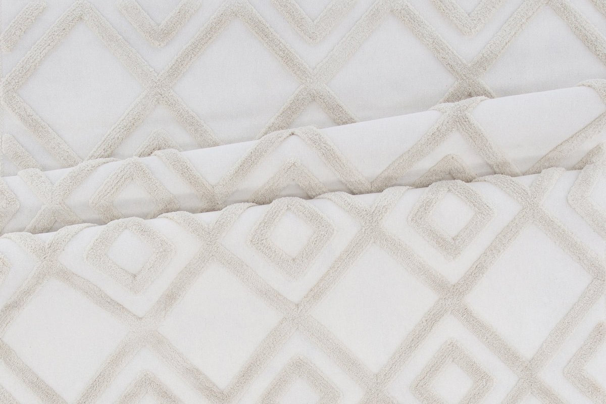 Vloerkleed Neray – met franjes van polyester