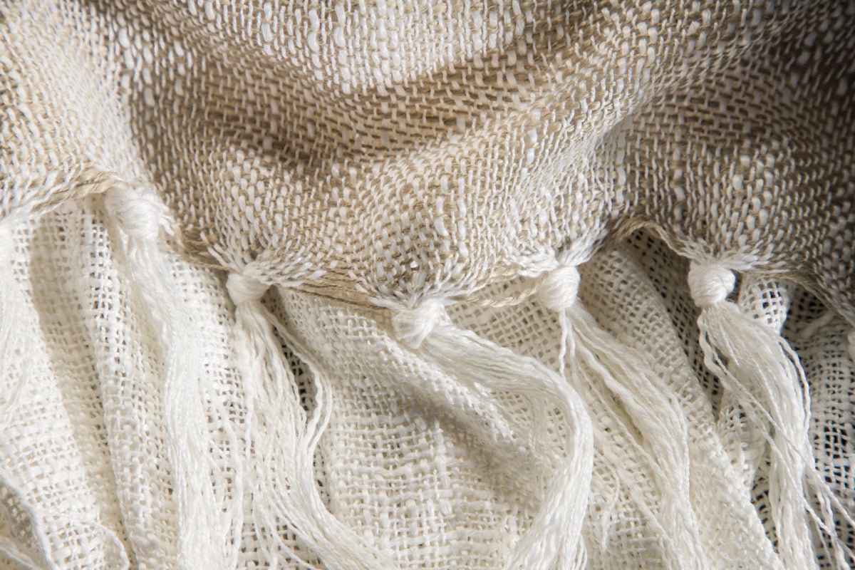 Couvre-lit « Cosima » – 170×130 cm avec franges