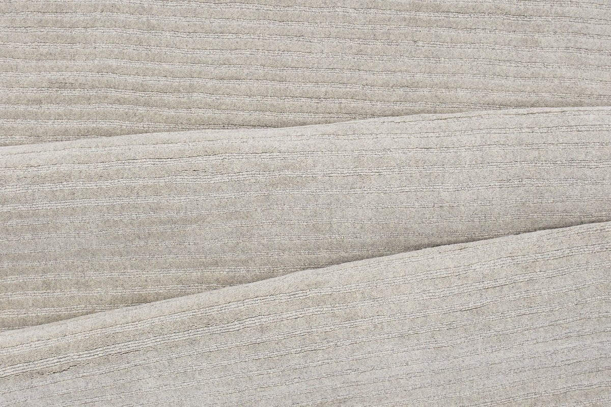 Vloerkleed Dijan – met geribbelde structuur van wol