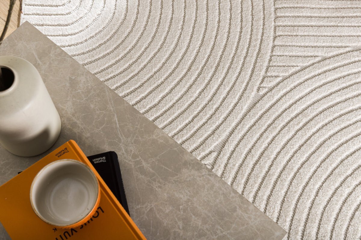 Teppich Nero - in verschiedenen Farben aus Polypropylen & Wolle