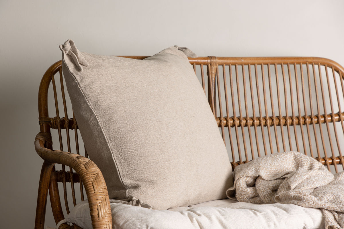 Kussenhoes Alabaster - 60x60 cm in Beige