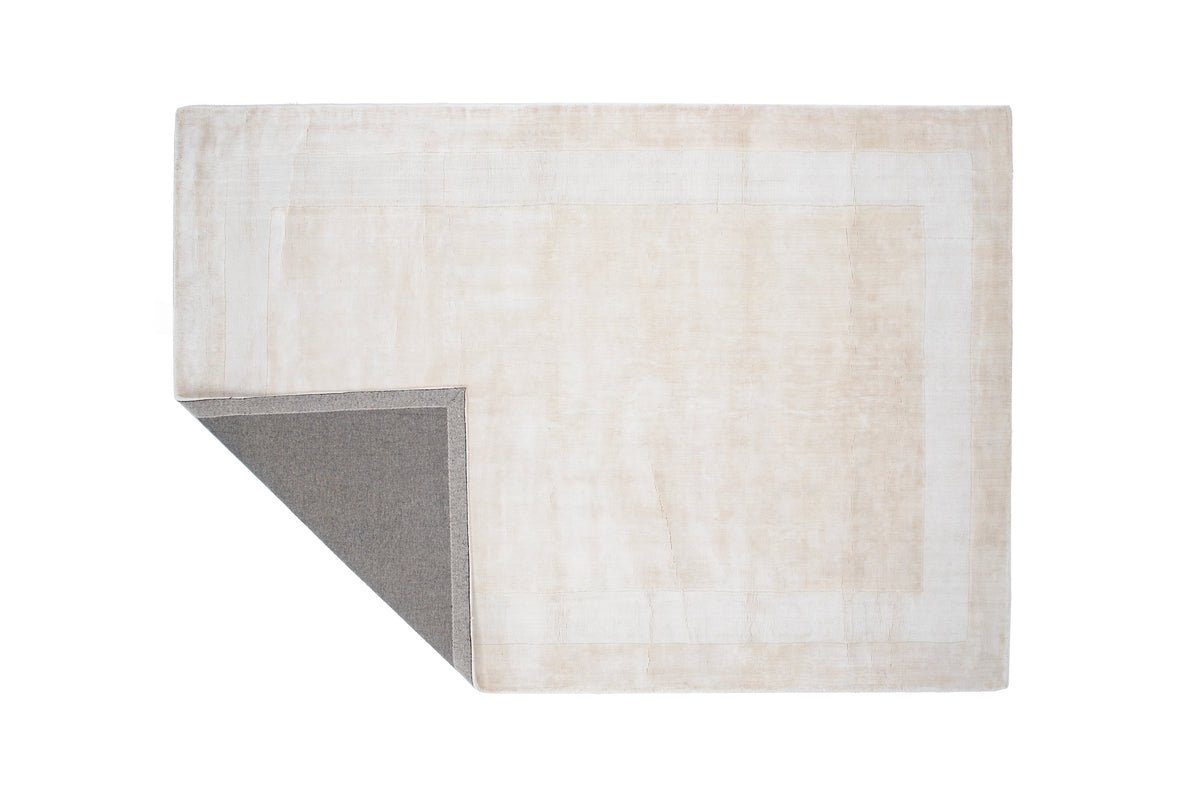 Vloerkleed London – met fijne glans van viscose en katoen