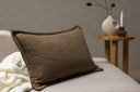Kissenbezug Earth - 60x40 cm in Beige und Braun