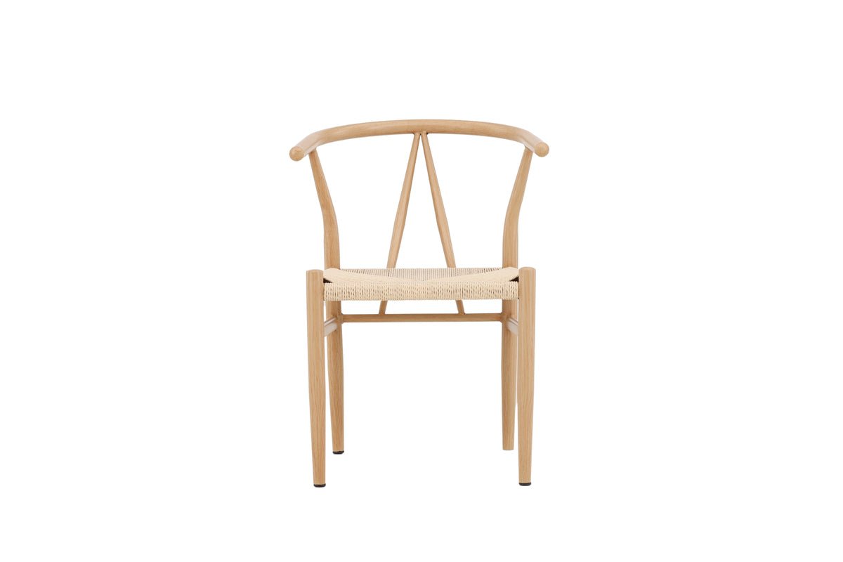 Stoel Fliou II - In Zwart met effen gekleurde zitting