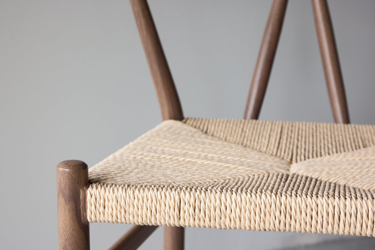 Stoel Fliou II - In Zwart met effen gekleurde zitting