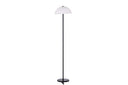 Vloerlamp Eloria – Halfrond ontwerp in Wit & Zwart (hoogte 155 cm)