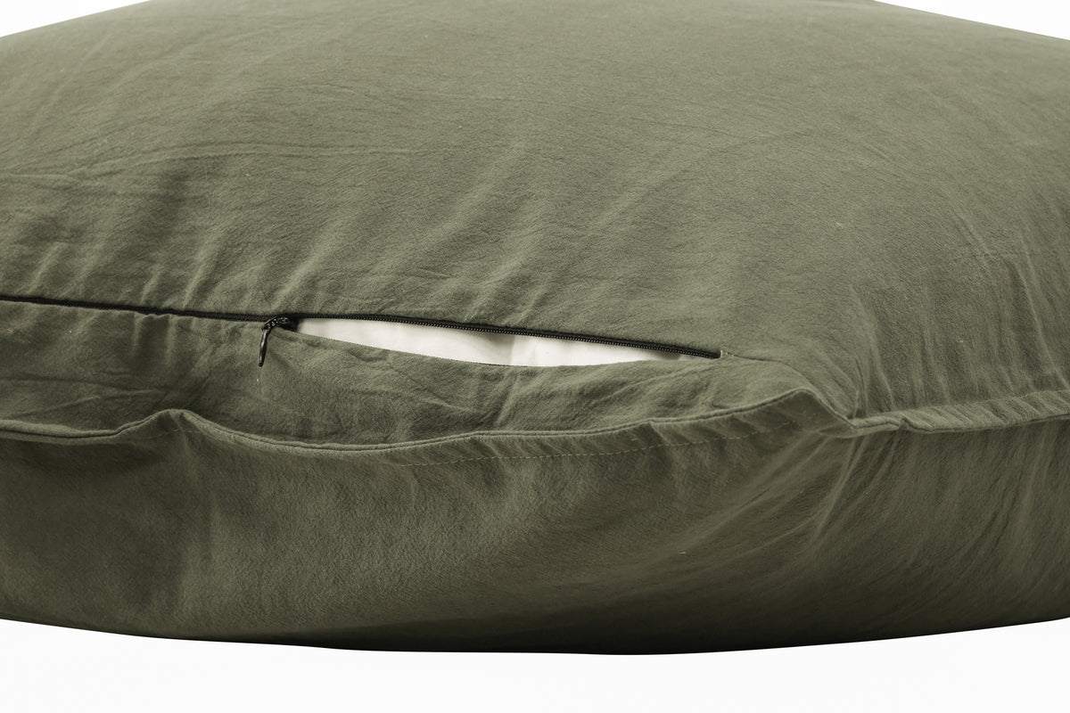 Kussenhoes Autumn - 60x60 cm in verschillende kleuren van 100% katoen