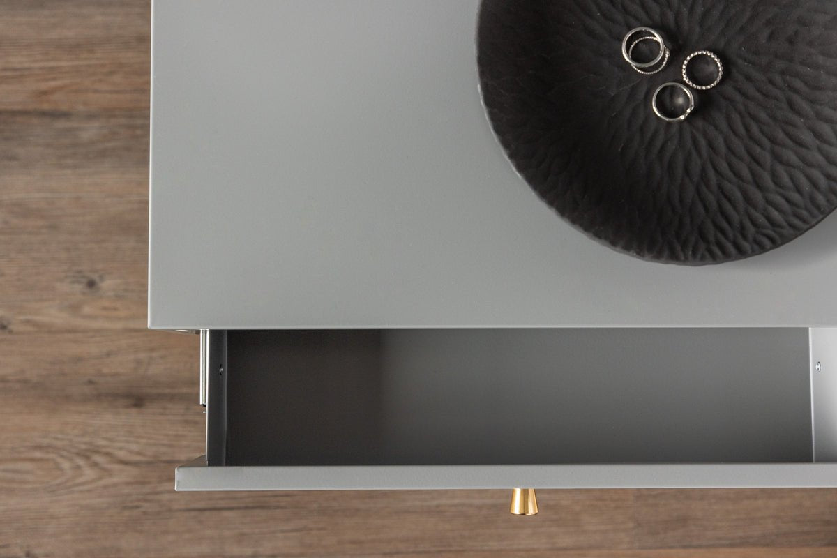 Bijzettafel Corin – in Lichtgrijs