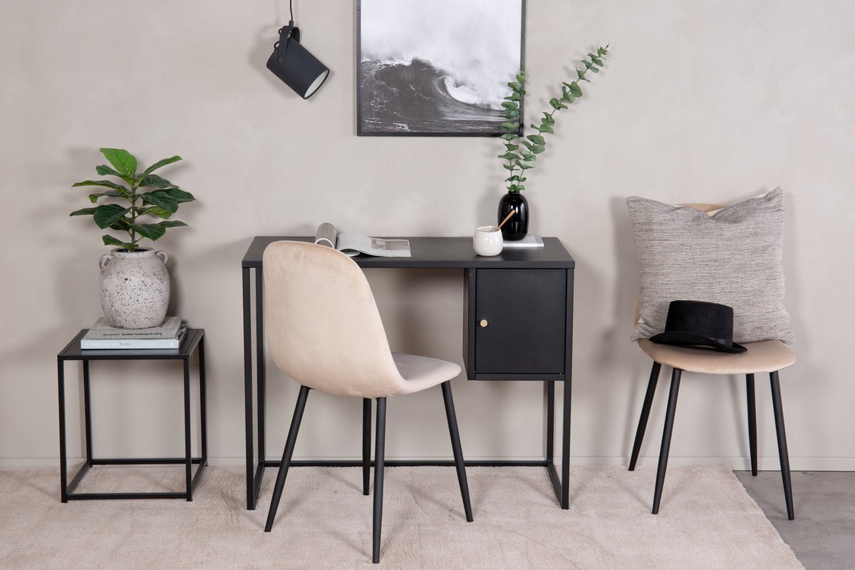 Bureau Maru - modern design met praktisch geïntegreerde zijkast