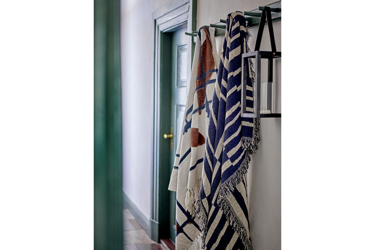 Plaid Sola - Nature, en coton recyclé