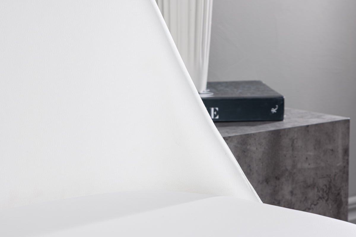 2-delige set - stoel Liora van zachte polyestersatijn